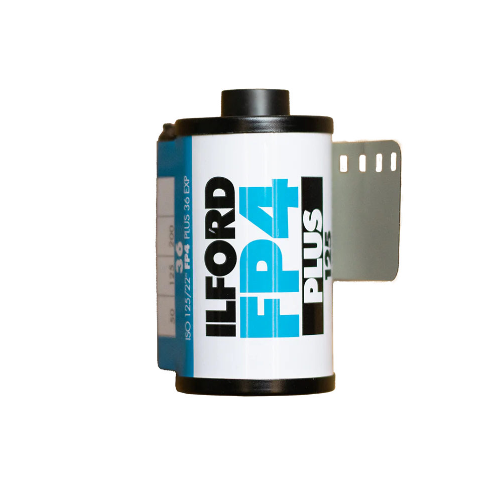 Ilford FP4 Plus 125 – 35mm Black & White Negative Film (ISO 125, 36 Exposures)