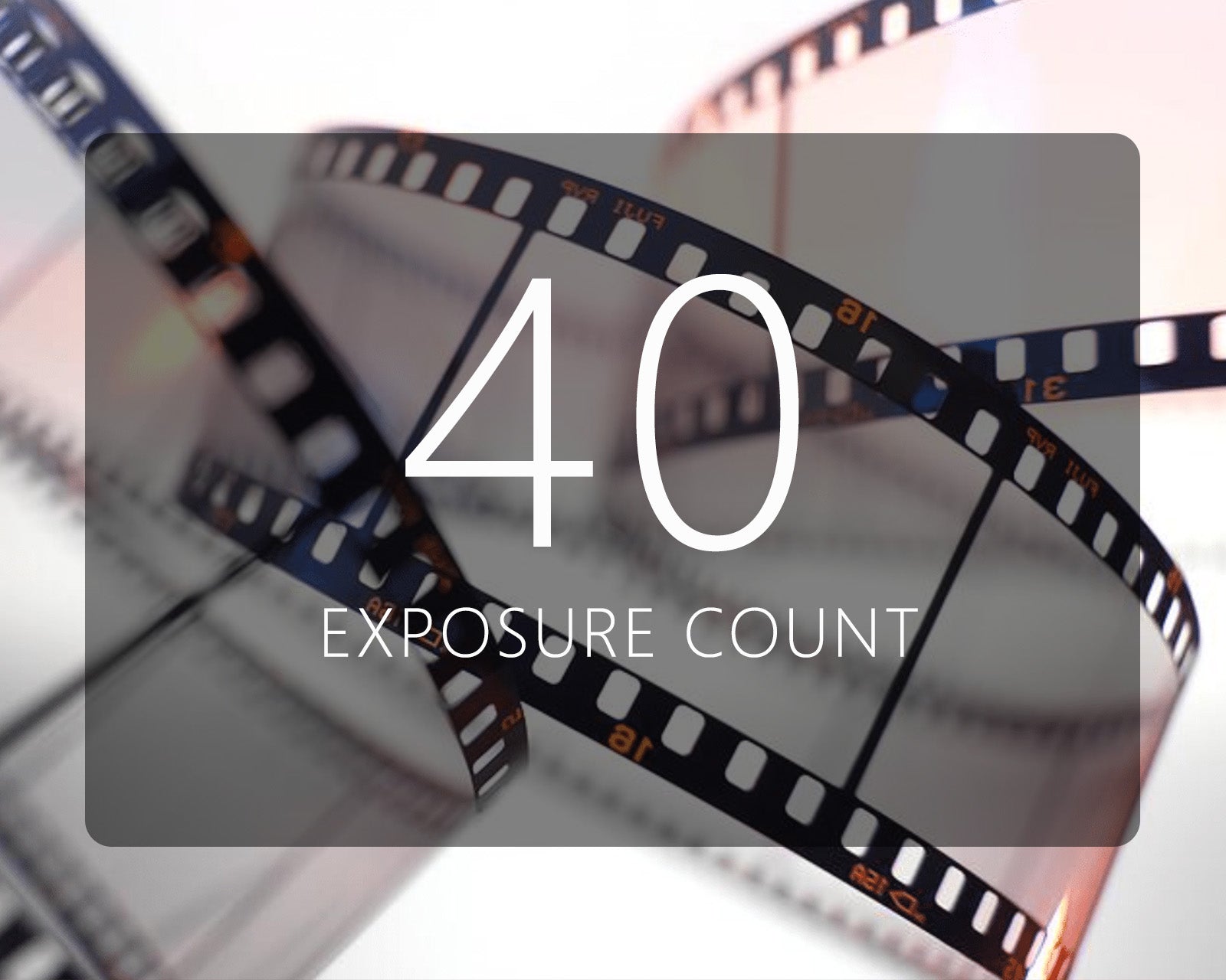 APS Film Development (40 exposure count)